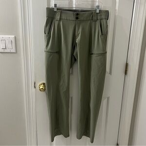 5.11 Tactical Pants Womens Mesa Performance Pockets Stretch Sz 12 Sage Green